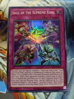 Yugioh Soul of the Supreme King Super Rare OP23-EN012 Near Mint - Image 1