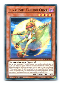 Lunalight Kaleido Chick - BLHR-EN068 - Ultra Rare - 1st Edition Yugioh - Image 1