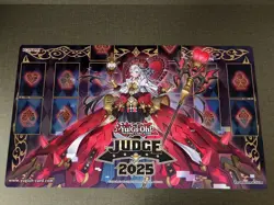 WVICM Playmat Maliss Q Hearts Crypter 2025 Judge Reward TCG CCG Card Game Mat - Image 1