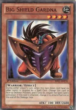 1x (HP) Big Shield Gardna - BP01-EN176 - Starfoil Rare - 1st Edition YuGiOh - Image 1