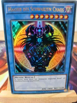 Magier des Schwarzen Chaos YGLD-DEC01 Ultra Rare Deutsch NM YUGIOH - Image 1