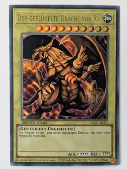 Der geflugelte Drache von Ra LC01-DE003 Ultra Rare DE NM YUGIOH - Image 1