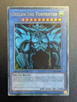 Obelisk der Peiniger LC01-En001 Ultra Rare Englisch NM Yugioh - Image 1