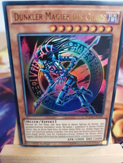 Dunkler Magier des Chaos YGLD-DEC02 Ultra Rare DE NM YUGIOH - Image 1