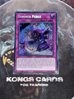 Yu-Gi-Oh MP25-EN095 Dominus Purge Prismatic Secret Rare - Image 1