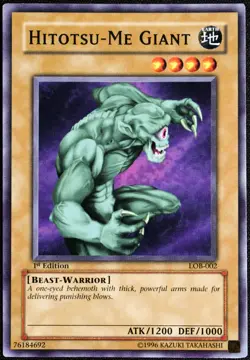 Yugioh Legend Of Blue Eyes 1st Edition LOB Common and Rare NM-MINT Never Played - Image 1