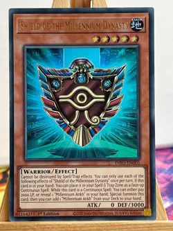 Schild der Millenniumsdynastie INFO-EN003 Ultra Rare NM Englisch YUGIOH - Image 1