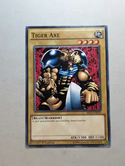 Tiger Axe - MIL1-EN031 - Common - 1st Edition - Yugioh TCG - LP - Image 1