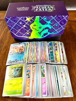 Pokemon PALDEAN FATES Complete Set ALL C/UC/Rare/EX Holo + Reverse Holo 180 Card - Image 1