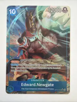 One Piece Card Edward.Newgate Alt Art OP13-042 Carrying On His Will English - Image 1