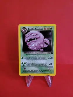 Pokemon Karte/card - Dunkles Smogmog 14/82 - Rocket Set Holo - Excellent+ - Image 1