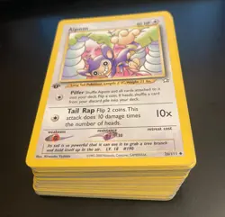 Complete Run of *86* 2000 Pokemon/Neo Genesis Cards! #26-111 *1st EDITIONS!* NM- - Image 1