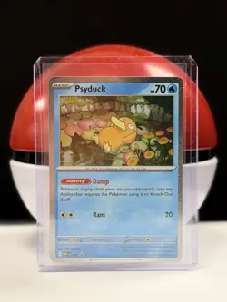 Psyduck Cosmos Holo Mega Evolutions Promo MEP 007 Pokemon TCG Card NM - Image 1