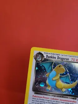 Pokemon Karte/card - Dunkles Dragoran 5/82 - Rocket Set Holo Swirl Exc-Near Mint - Image 2