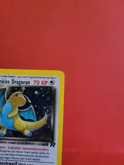 Pokemon Karte/card - Dunkles Dragoran 5/82 - Rocket Set Holo Swirl Exc-Near Mint - Image 3