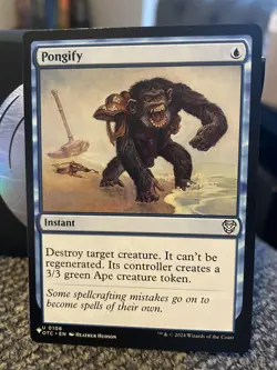 Pongify NM/M The List Secret Lair Deck MTG Magic Card - Image 1