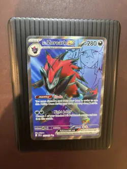 N's Zoroark EX Journey Together Full Art Ultra Rare Pokemon Card 175/159 (NM) - Image 1