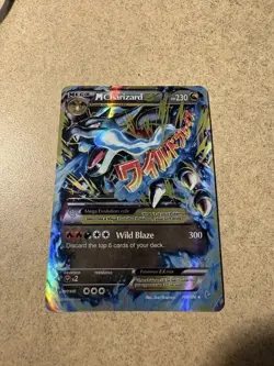 Mega M Charizard EX 108/106 Secret Rare XY Flashfire Holo Pokemon Card - Image 1