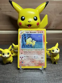 Pokemon Card TCG Light Ninetales Neo Destiny 50/105 Regular Unlimited Uncommon! - Image 1