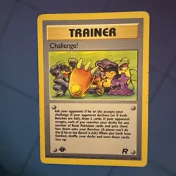 Pokemon Card - Challenge! Team Rocket 1st Edition 74/82 - Image 1