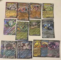 Pokemon EX lot (18 cards) - Full Art Holos - Image 1