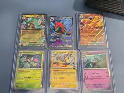 Pokemon Journey Together Holo Cards Lot Rare, Double Rare - Image 1