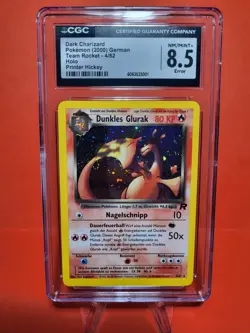 Pokemon Karte/card - Dark Charizard Dunkles Glurak 4/82 Misprint Holo NM / Mint+ - Image 3