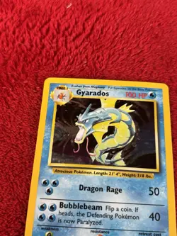 Gyarados 006/102 Base Set Holo Wotc Pokemon Card 1999 Played - Image 3