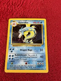 Gyarados 006/102 Base Set Holo Wotc Pokemon Card 1999 Played - Image 5