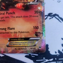 Emboar EX 14/122 Ultra Rare XY BREAKpoint Pokemon Card TCG LP - Image 4