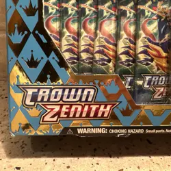 Nintendo Pokemon TCG Crown Zenith Collection Box - 11 Packs New Factory Sealed 820650851636 - Image 4