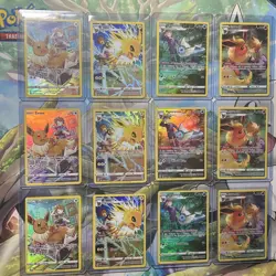 Trainer Gallery Lot Brilliant Stars Eeveelution set!! 3x sets (12) cards - Image 1