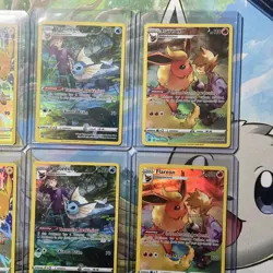 Trainer Gallery Lot Brilliant Stars Eeveelution set!! 3x sets (12) cards - Image 3