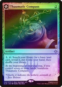 Thaumatic Compass / Spires of Orazca FOIL Ixalan PLD Rare CARD ABUGames - Image 1
