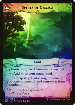 Thaumatic Compass / Spires of Orazca FOIL Ixalan PLD Rare CARD ABUGames - Image 2