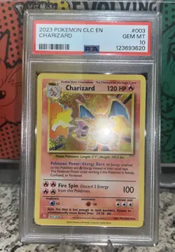 Charizard #003/034 CLC Trading Card Game Classic Holo - PSA 10 Gem Mint - Image 1