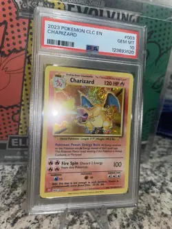 Charizard #003/034 CLC Trading Card Game Classic Holo - PSA 10 Gem Mint - Image 4