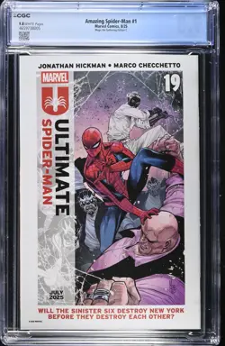 AMAZING SPIDER-MAN #1 CGC 9.8 MAGIC THE GATHERING EDITION "C" VARIANT MTG ASM 15 - Image 2