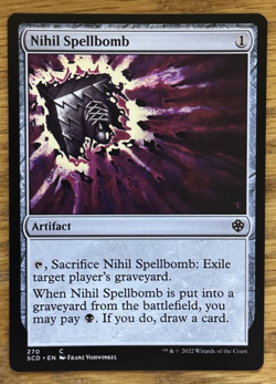 MTG Starter Commander Decks, Nihil Spellbomb - Image 1