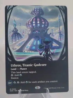 Uthros, Titanic Godcore Borderless EOE 285 (MTG Edge of Eternities 2025) - Image 1