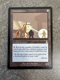 Magic The Gathering MTG Metalworker Urza's Destiny NM Unplayed - Image 1