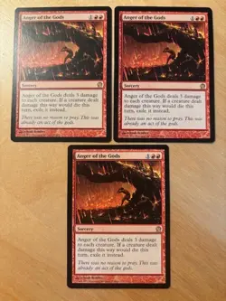 Magic the Gathering MTG 1x Anger of the Gods Theros LP - Image 1