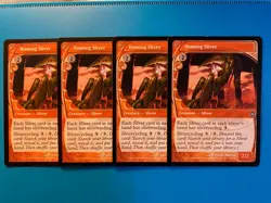 MTG 4x Homing Sliver # 118 Future Sight Pauper Modern Magic the Gathering x4 NM - Image 1