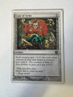 Magic The Gathering Coat of Arms 294/350 (8th Edition Tribal) - Image 1