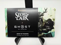 Secret Lair x Ghost of Tsushima RAINBOW FOIL PlayStation MTG SEALED - Image 1