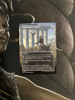 Commander’s Sphere Borderless Common Commander Masters MTG 655 - Image 1