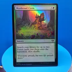 Skyshroud Claim Commander Masters Foil - Image 1