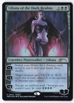 Liliana of the Dark Realms P Media Promos 4 NM - Image 1