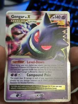 2009 Pokemon Platinum Arceus Gengar LV X Holo #97/99 - Image 1