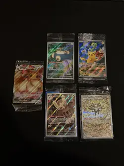 Pokemon ETB Sealed Promo Lot Eevee Pikachu Snorlax Noctowl Magneton - Image 1